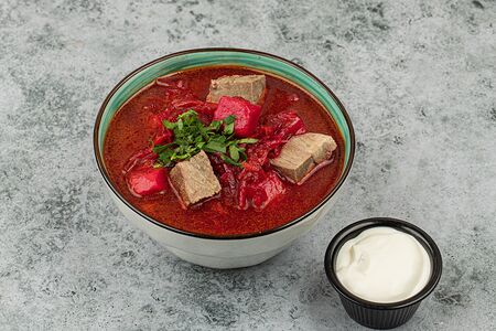 Борщ из телятины