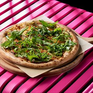 Пицца Баклажаны и перец