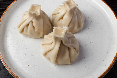 Хинкали с грибами