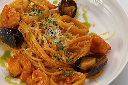 Паста с морепродуктами