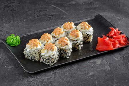 Запеченный ролл Фудзи