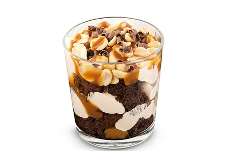 Трайфл с арахисом