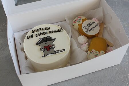 Бенто-торт и эскимо на день рождение Впереди все самое лучшее