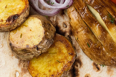 Баклажан на мангале