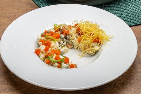 Оливье с неркой 