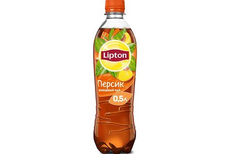 Lipton Черный чай Персик