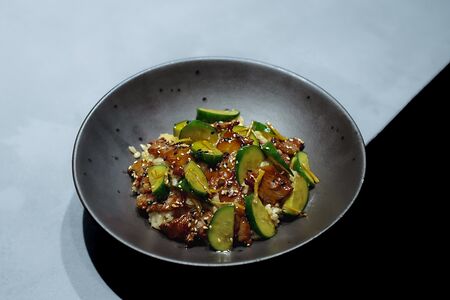 Говядина по-тайски с рисом