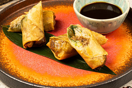 Спринг-роллы с уткой