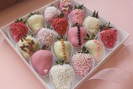 Набор Клубника в шоколаде №08