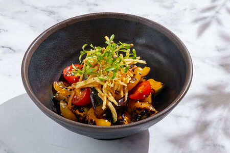 Сицилийский мангал-салат