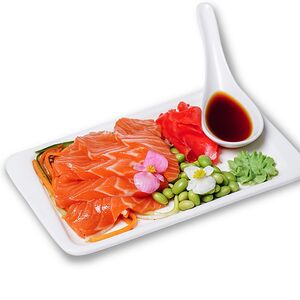 Сашими лосось