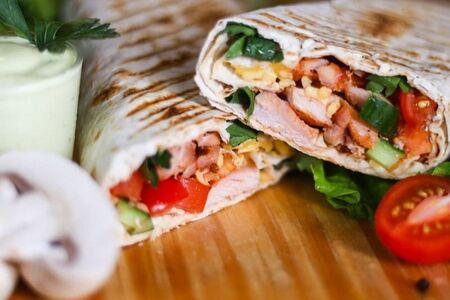 Шаурма с грибами