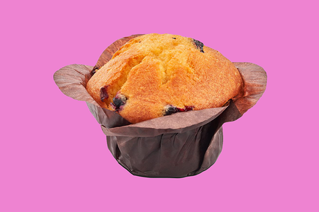 Маффин с черной смородиной