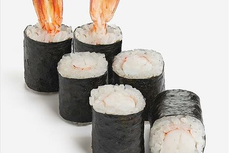 Креветка мини-ролл