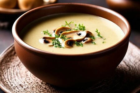 Грибной крем-суп