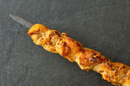 Шашлык из куриных грудок 