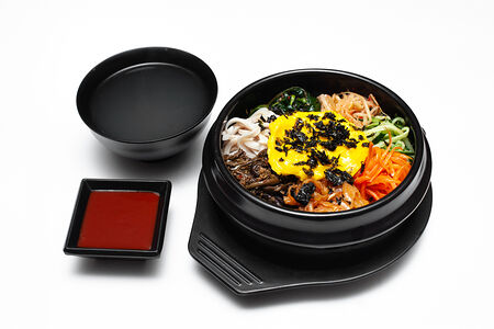 Пибимпап с кальмаром