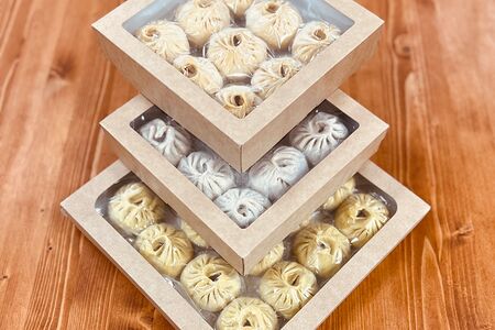 Буузы из конины и баранины