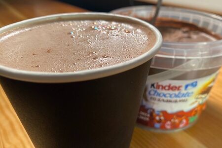 Горячий шоколад Kinder