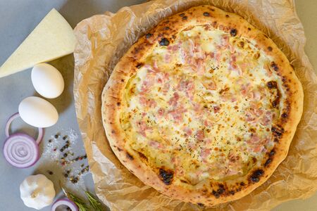 Пицца Карбонара 