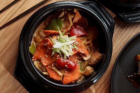 Лапша Чикен Том ям