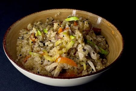 Тяхан с говядиной