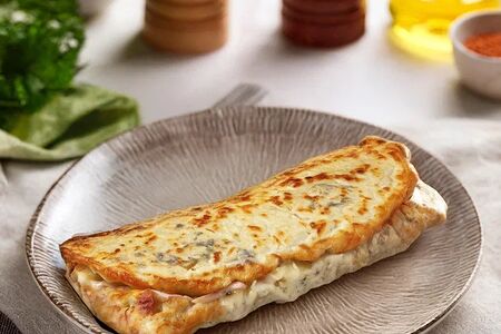 Бризоль с ветчиной и сыром