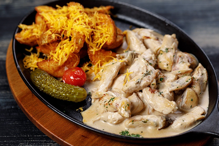 Фрикасе из цыпленка