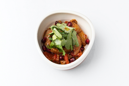 Запечённые баклажаны по-гречески