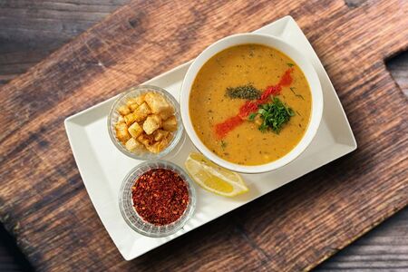 Суп чечевичный