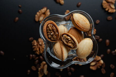 Орешки со сгущенкой