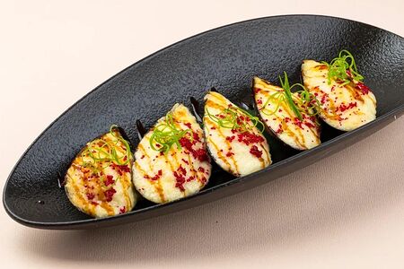 Запеченные черноморские мидии