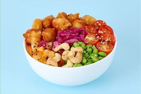 Поке чикен попкорн L