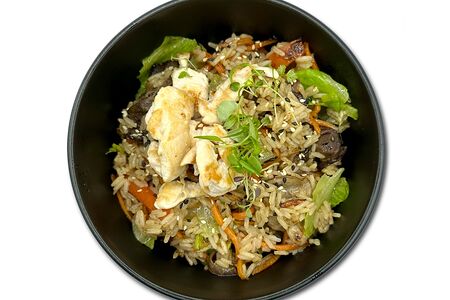 Вок Рис с курицей