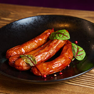 Колбаски из 100% мраморной говядины