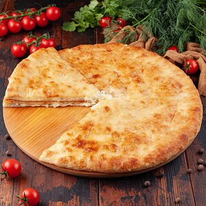 Осетинский пирог Уалибах с сыром 