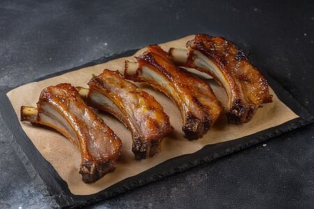 Шашлык из свиных рёбер