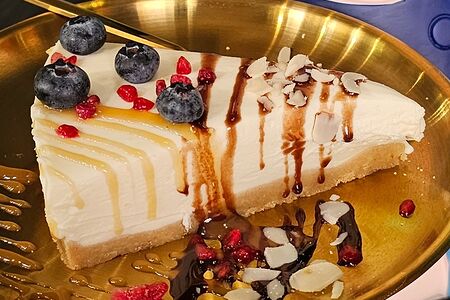 Авторский невыпечной Чизкейк