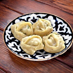 Манты Тыква с фаршем