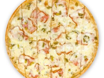 Сырные ломтики с беконом и халапеньо