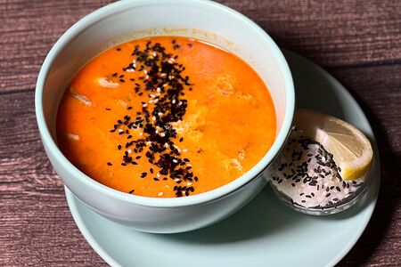 Том Ям с креветками