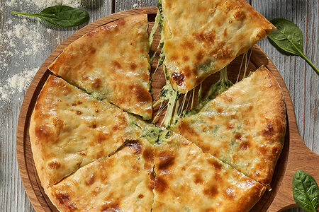 Хачапури со шпинатом