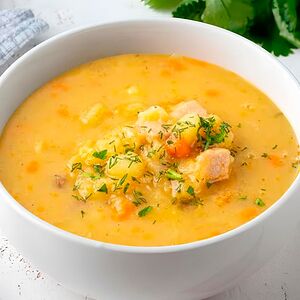 Суп гороховый