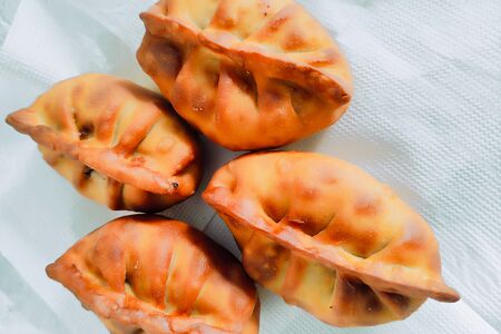 Манты жареные