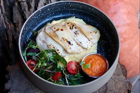 Куриное филе с моцареллой