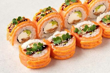 Запечённая Филадельфия Прайм с угрём