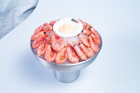 Креветки отварные