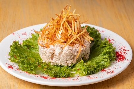 Салат Птичье гнездо