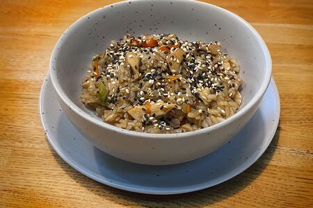 Рис с курицей