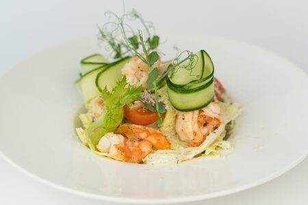 Цезарь с креветками